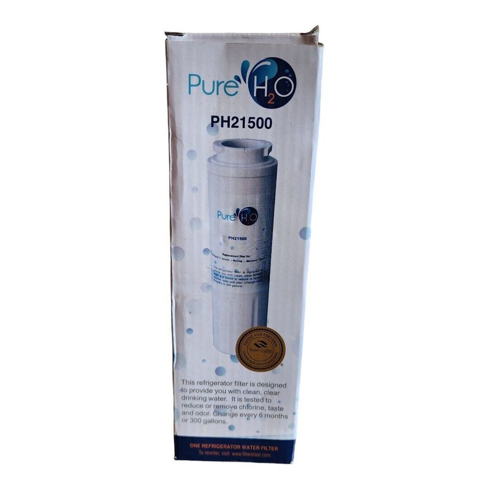 Pure H2O Replacement Refrigerator Water Filter PH21500‎ New Sealed.
